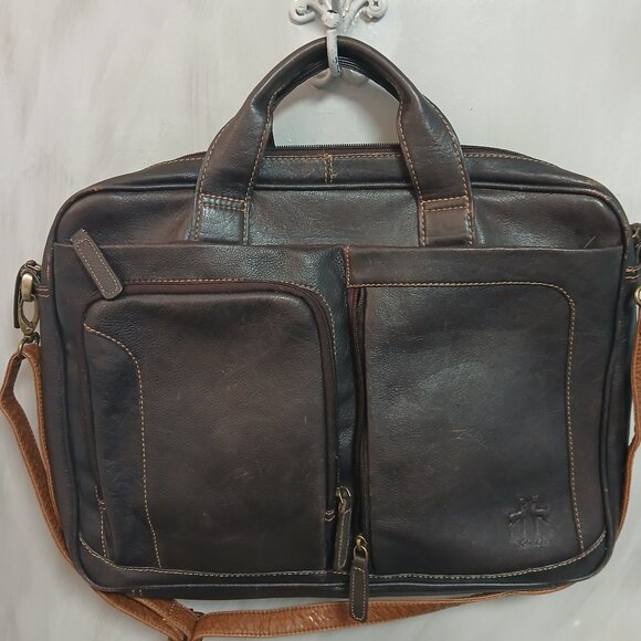 Rosme Leather Attache - Picture 1 of 10